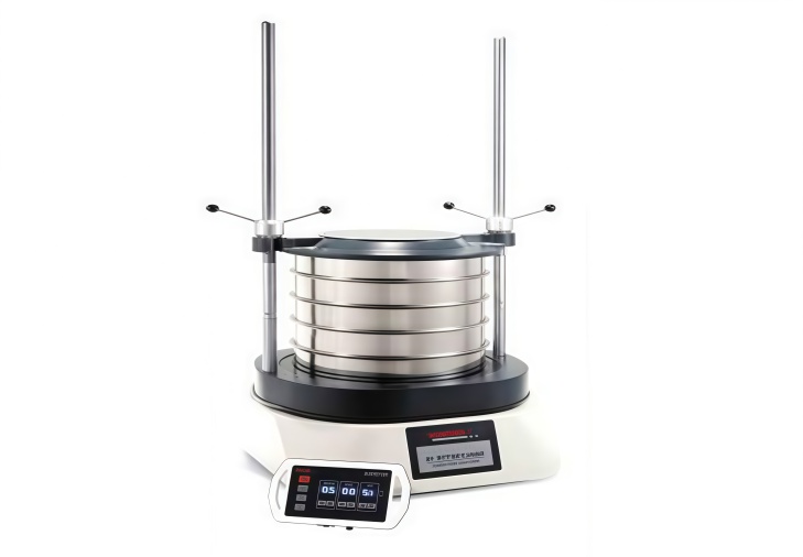 Heavy duty vibratory sieve shaker for powder