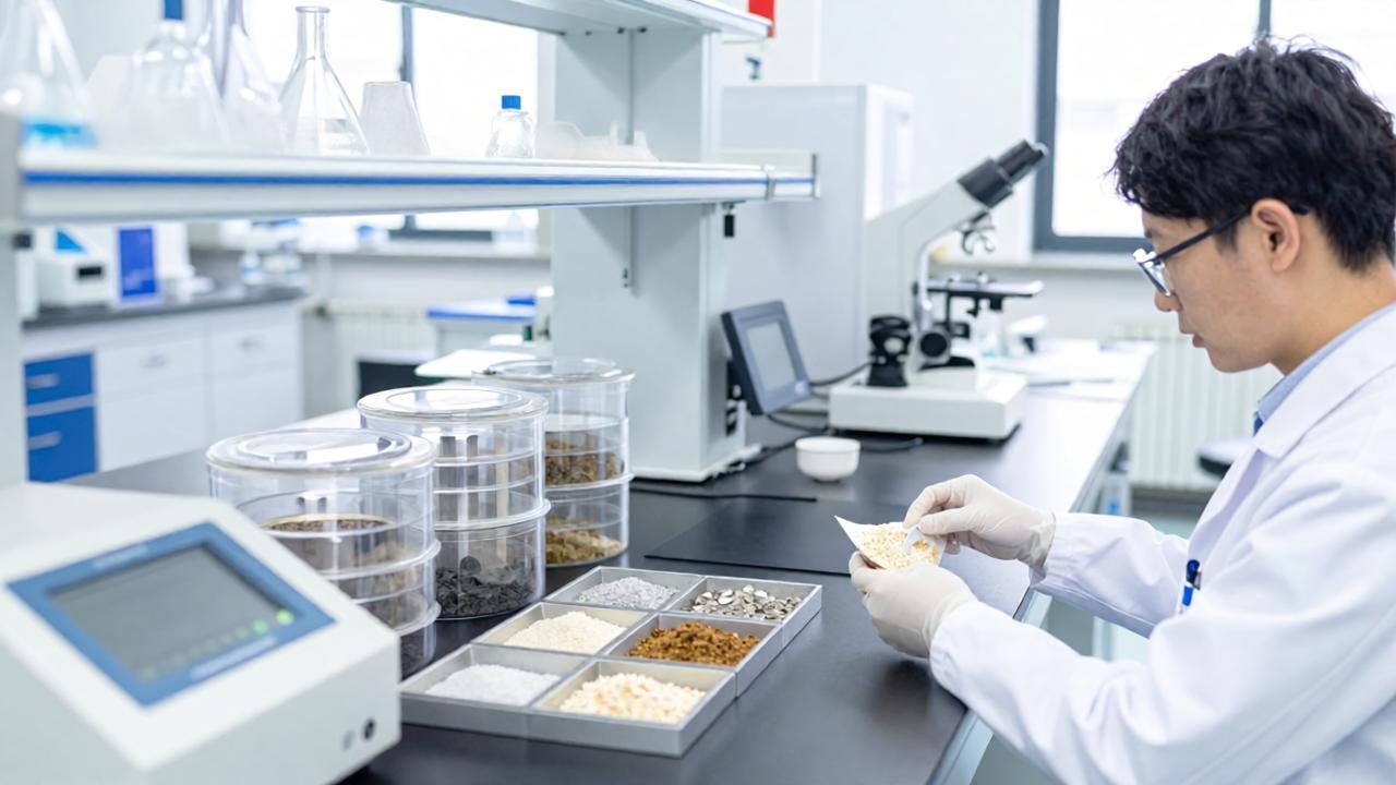 ASTM E11 laboratory particle size analysis