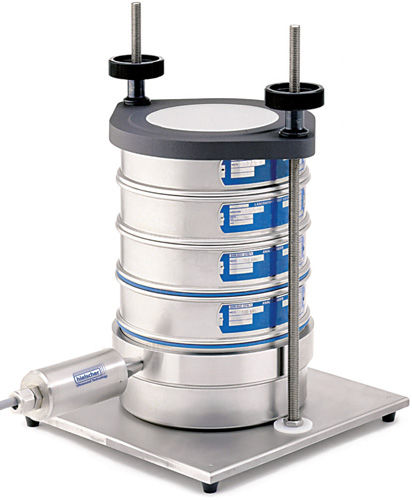 Ultrasonic deblinding for fine powder sieve mesh