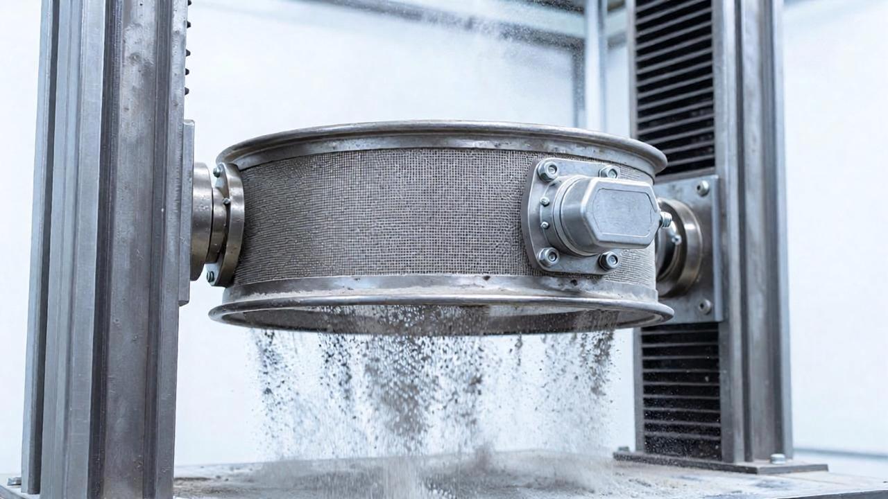 Fine powder screening applications using an ultrasonic deblinding system