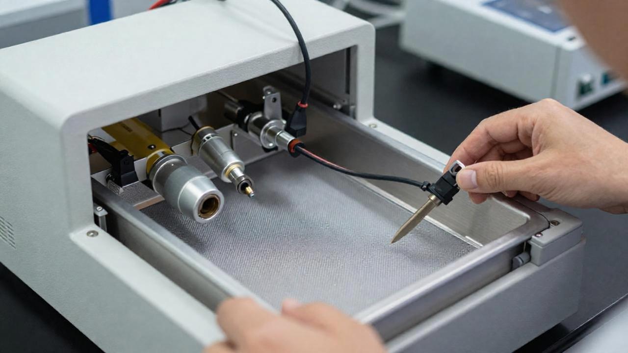 Maintenance and inspection of an ultrasonic sieve deblinding system