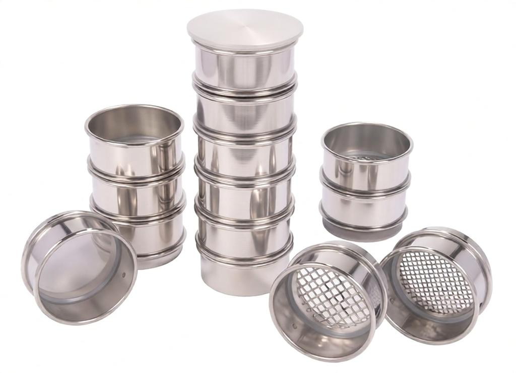 ASTM E11 sieve inspection and aperture measurement