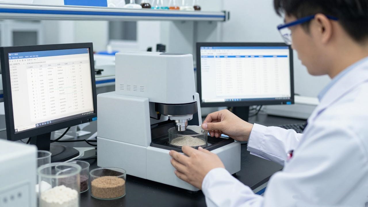 Laboratory particle size analysis and sieve testing、